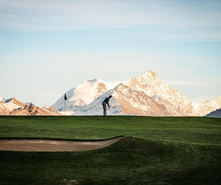 Au Bon Coeur L Golf 5Min L Vue L 4 Pers Appartement Crans-Montana Buitenkant foto